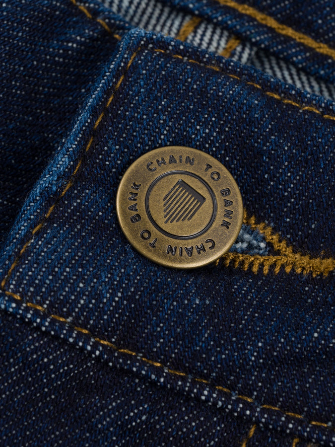 Chain To Bank Golden Era Tribute Jeans Fall 2026 | WASHED BLUE