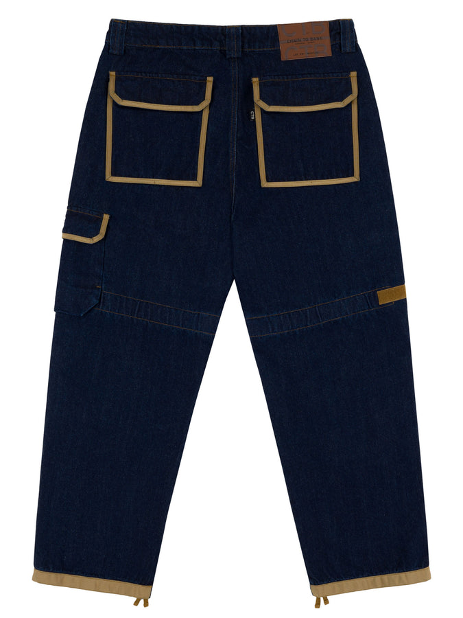 Chain To Bank Golden Era Tribute Jeans Fall 2025 | WASHED BLUE