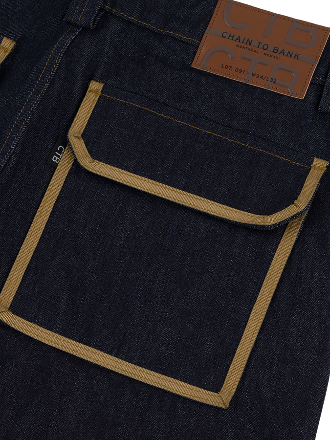 Chain To Bank Golden Era Tribute Jeans Fall 2026 | HEAVY RAW INDIGO