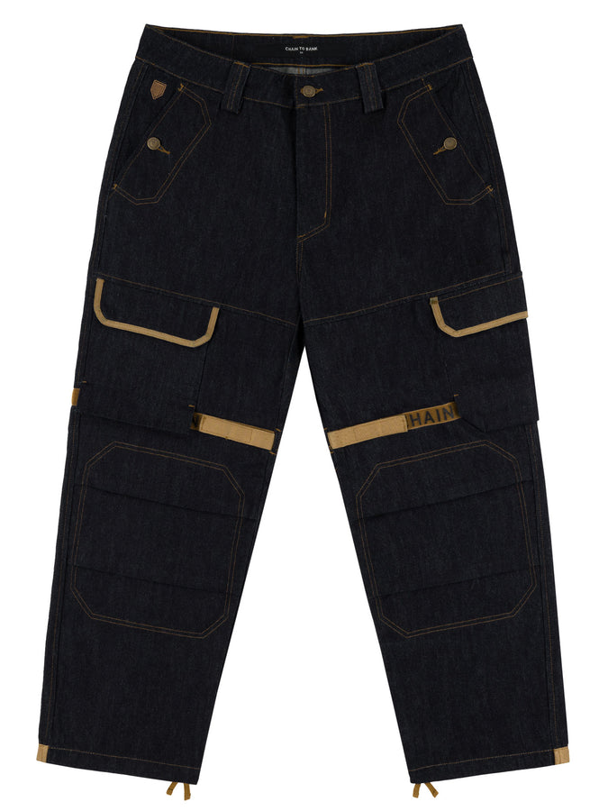 Chain To Bank Golden Era Tribute Jeans Fall 2025 | WASHED BLACK