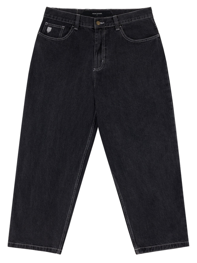 Chain To Bank Billions Baggy Fit Jeans Fall 2025 | GREY STONE