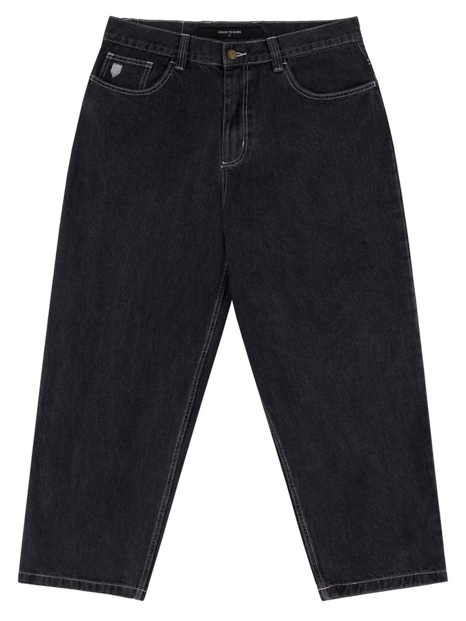 Chain To Bank Billions Baggy Fit Jeans Fall 2026 | GREY STONE