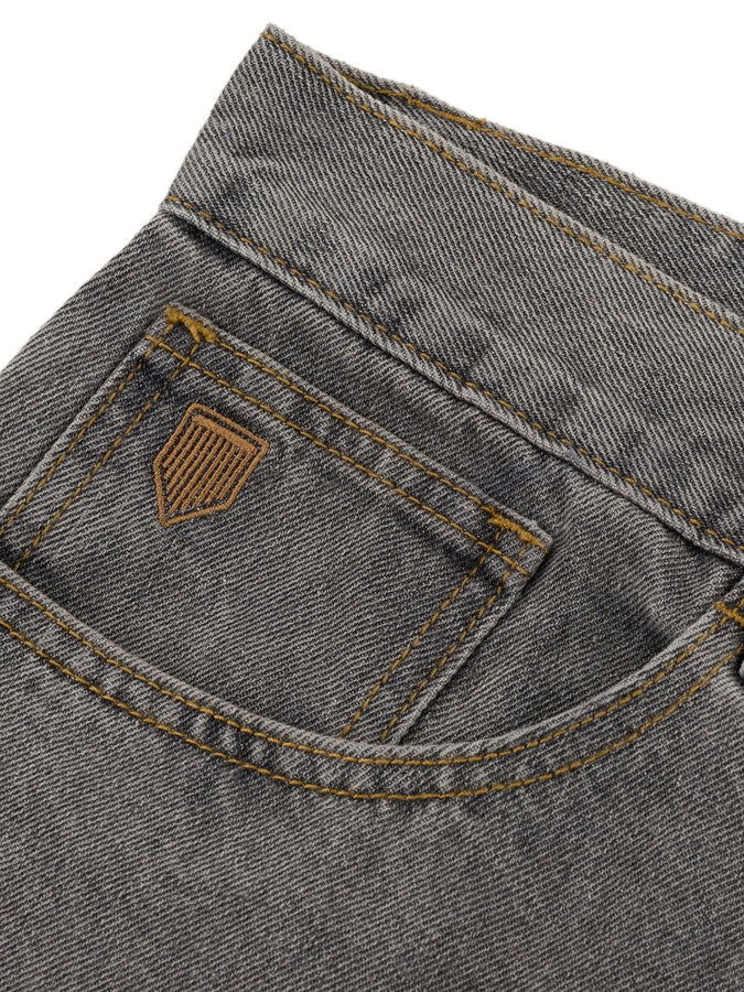 Chain To Bank Billions Baggy Fit Jeans Fall 2026 | FADED GREY