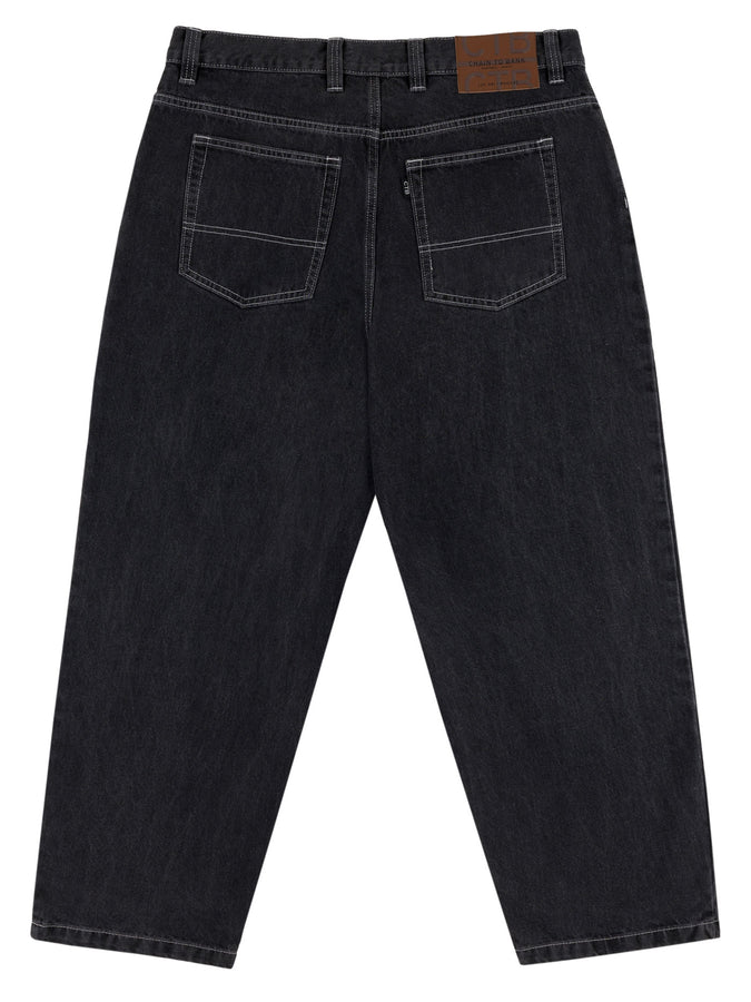 Chain To Bank Billions Baggy Fit Jeans Fall 2025 | GREY STONE