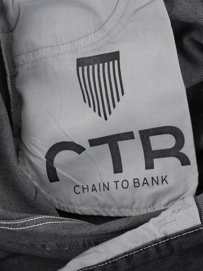 Chain To Bank Billions Baggy Fit Jeans Fall 2025 | GREY STONE