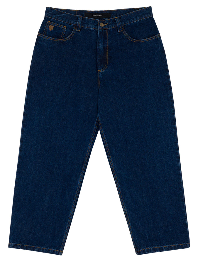 Chain To Bank Billions Baggy Fit Jeans Fall 2025 | MEDIUM INDIGO WASH