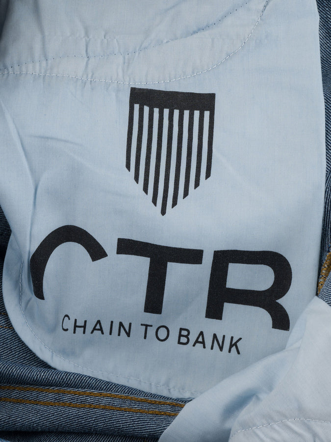 Chain To Bank Billions Baggy Fit Jeans Fall 2025 | MEDIUM INDIGO WASH