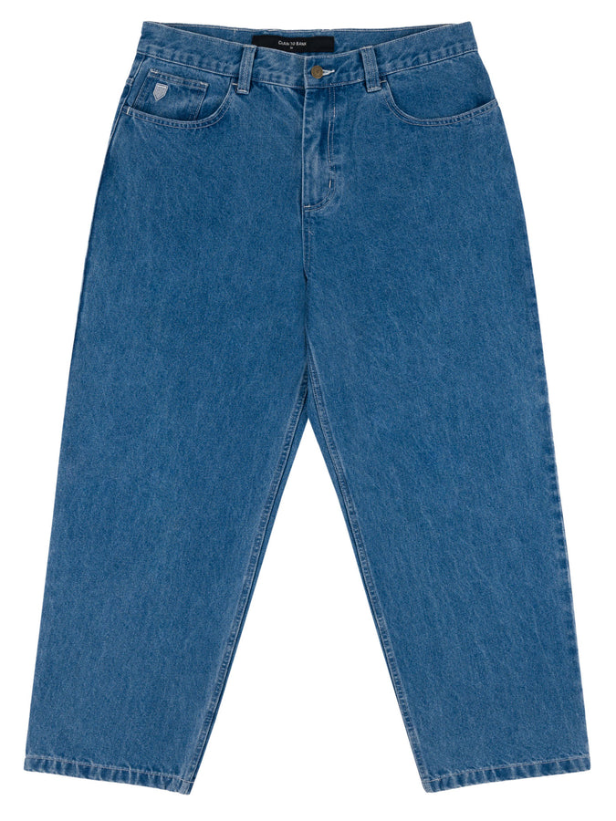 Chain To Bank Billions Baggy Fit Jeans Fall 2025 | INDIGO STONE WASH