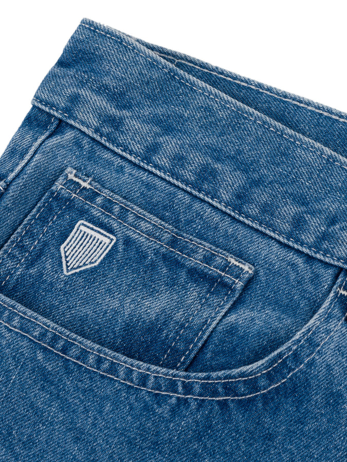 Chain To Bank Billions Baggy Fit Jeans Fall 2025 | INDIGO STONE WASH