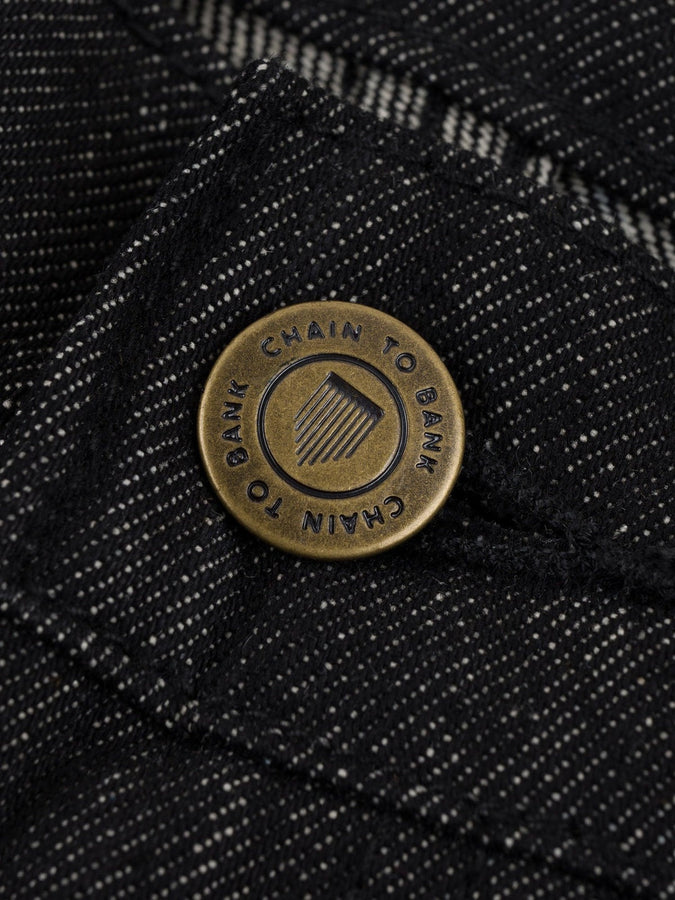 Chain To Bank Millions Roomy Fit Jeans Fall 2026 | RAW BLACK