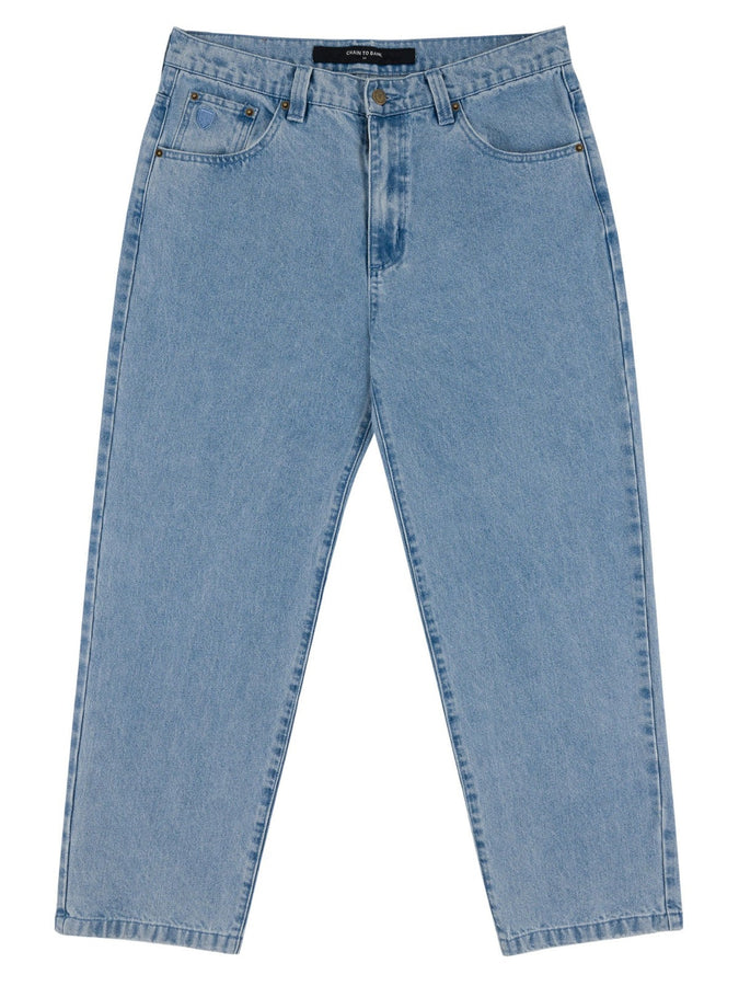 Chain To Bank Millions Roomy Fit Jeans Fall 2026 | WASHED FADED INDIGO