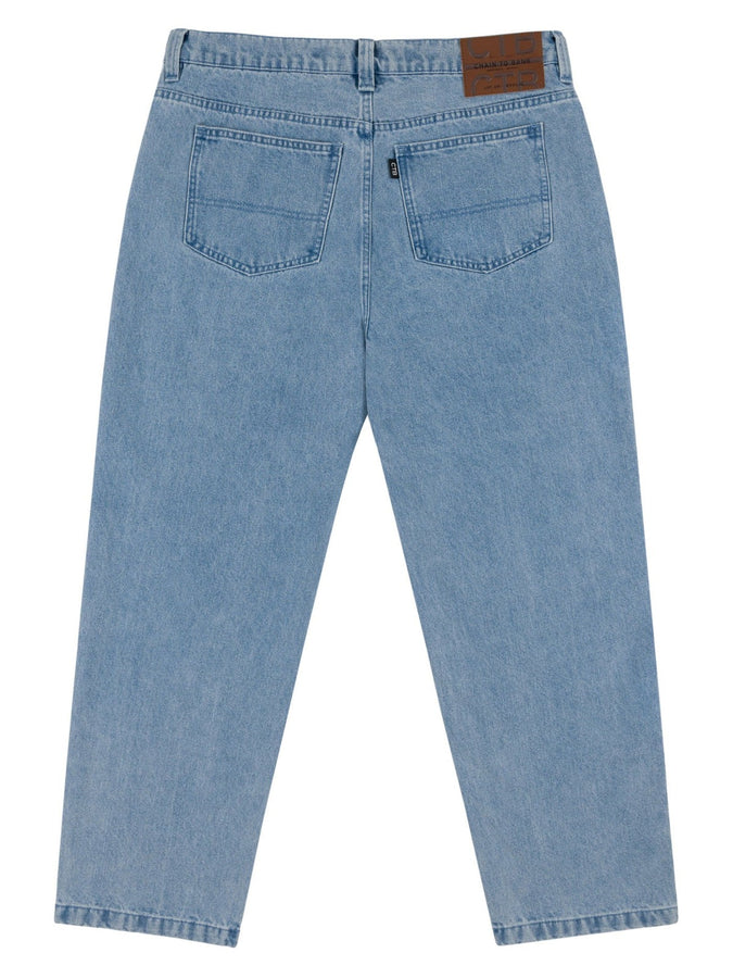 Chain To Bank Millions Roomy Fit Jeans Fall 2026 | WASHED FADED INDIGO