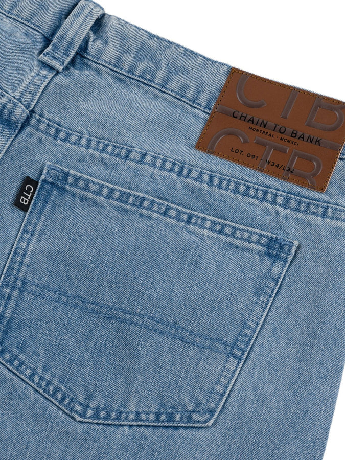 Chain To Bank Millions Roomy Fit Jeans Fall 2026 | WASHED FADED INDIGO