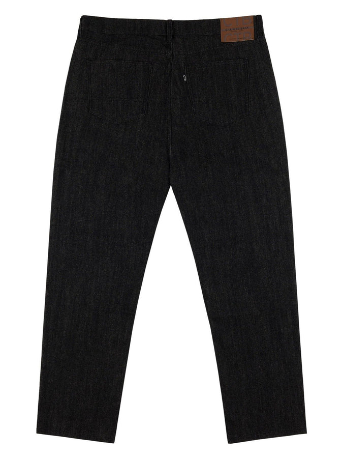 Chain To Bank Thousands Standard Fit Jeans Fall 2027 | RAW BLACK