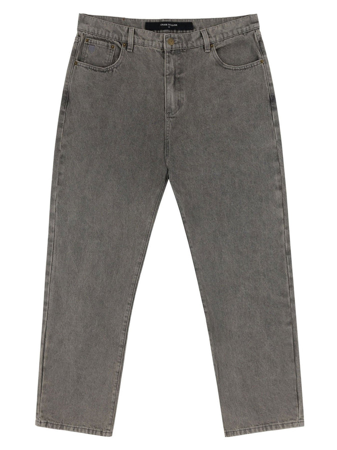 Chain To Bank Thousands Standard Fit Jeans Fall 2027 | FADED GREY