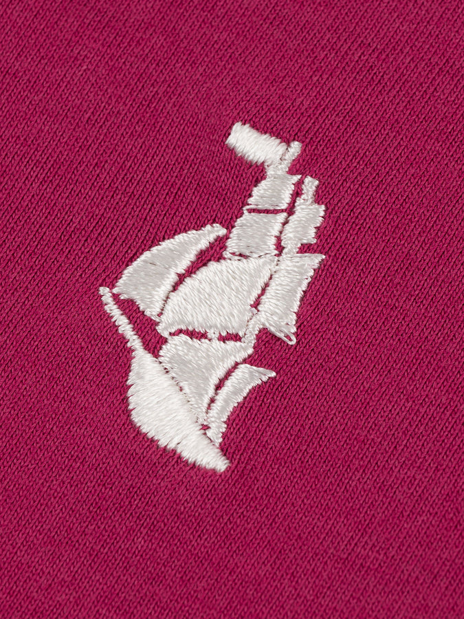 Chain To Bank Classic Staple T-Shirt Fall 2027 | BURGUNDY