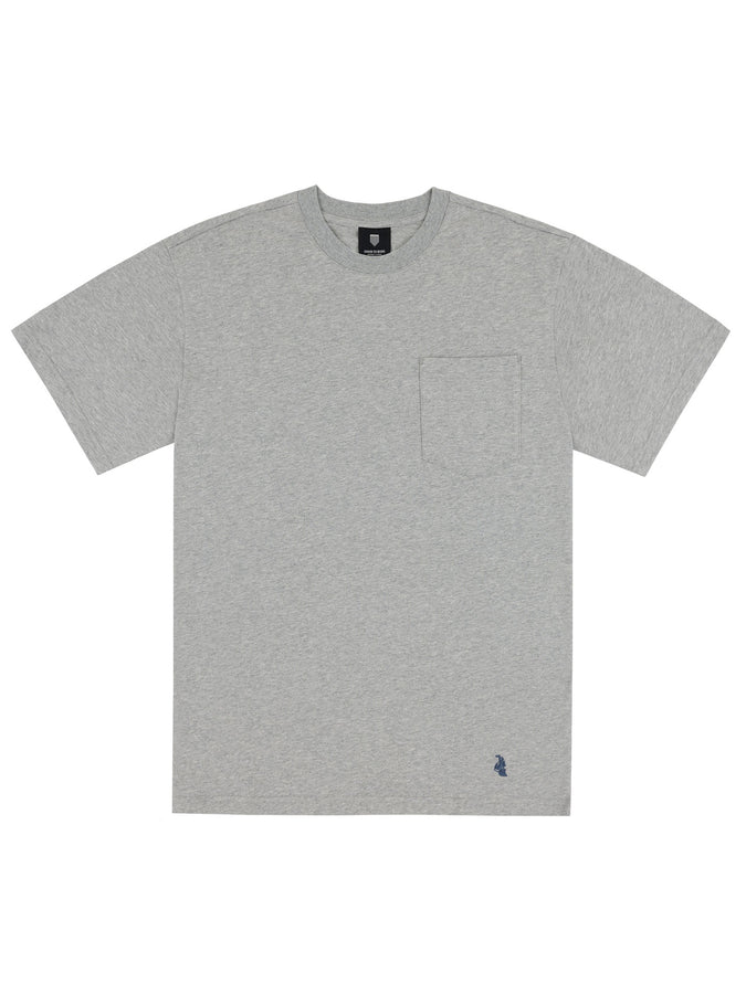 Chain To Bank Classic Staple Pocket T-Shirt Fall 2025 | HEATHER GREY