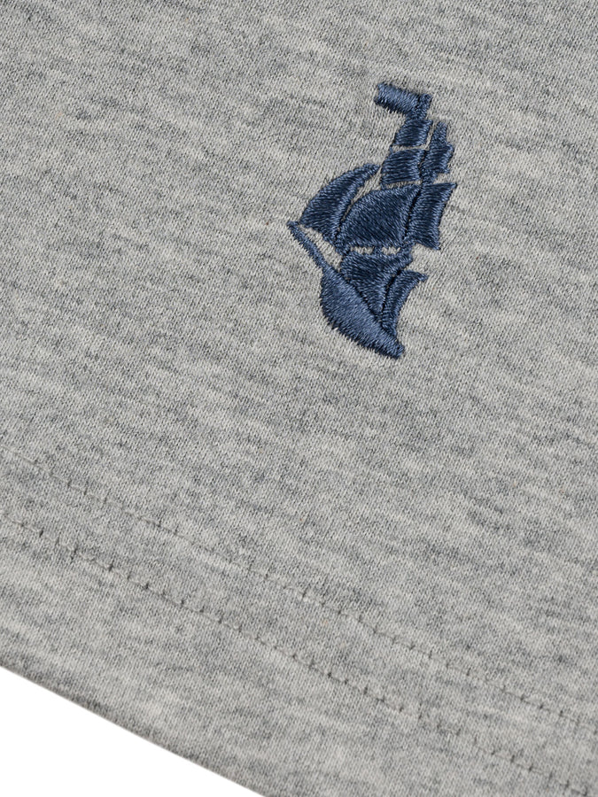 Chain To Bank Classic Staple Pocket T-Shirt Fall 2025 | HEATHER GREY