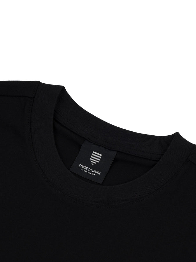 Chain To Bank Classic Staple T-Shirt Fall 2027 | BLACK