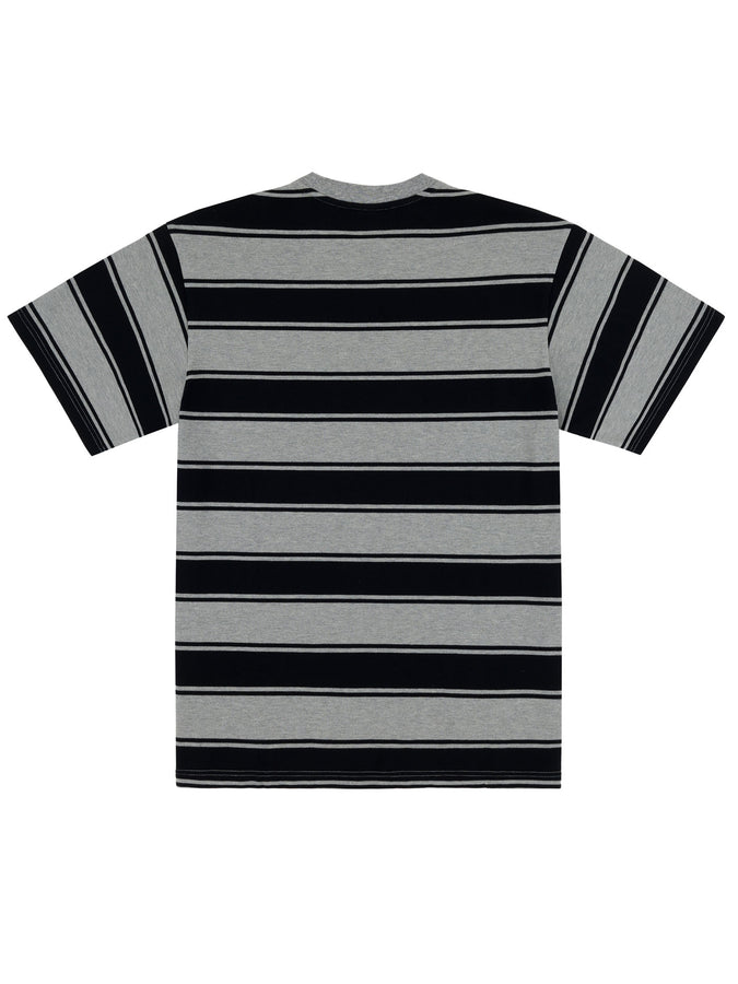 Chain To Bank Strife Stripe Elevated T-Shirt Fall 2025 | BLACK