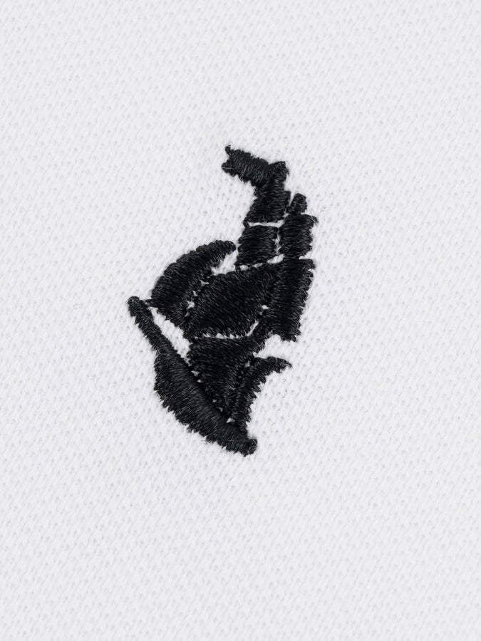 Chain To Bank Solid AF Crewneck Sweatshirt Fall 2027 | WHITE