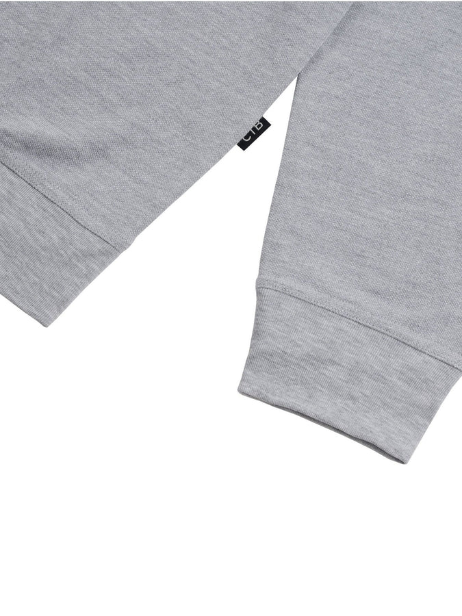 Chain To Bank Solid AF Crewneck Sweatshirt Fall 2027 | HEATHER GREY