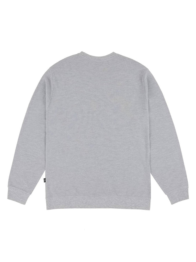 Chain To Bank Solid AF Crewneck Sweatshirt Fall 2027 | HEATHER GREY