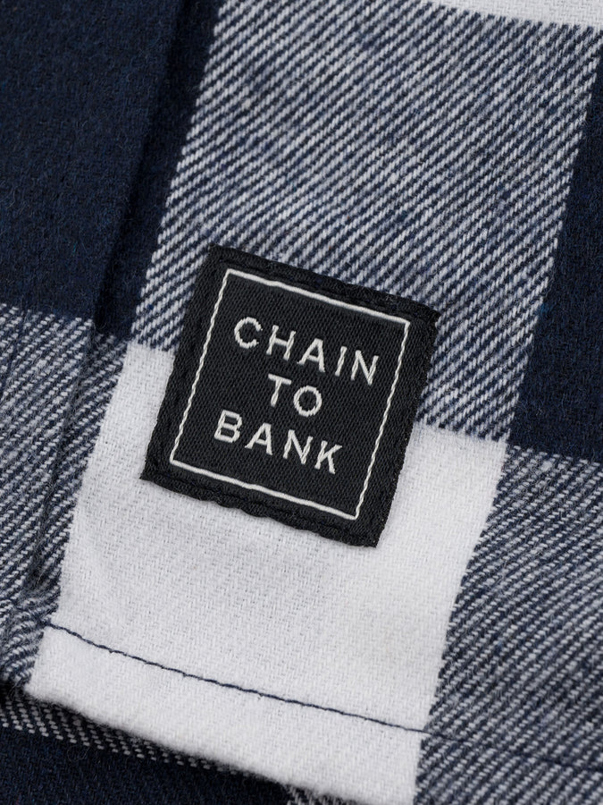 CTB Canadian Bacon Flannel L/S Buttondown Shirt Fall 2025 | NAVY PLAID