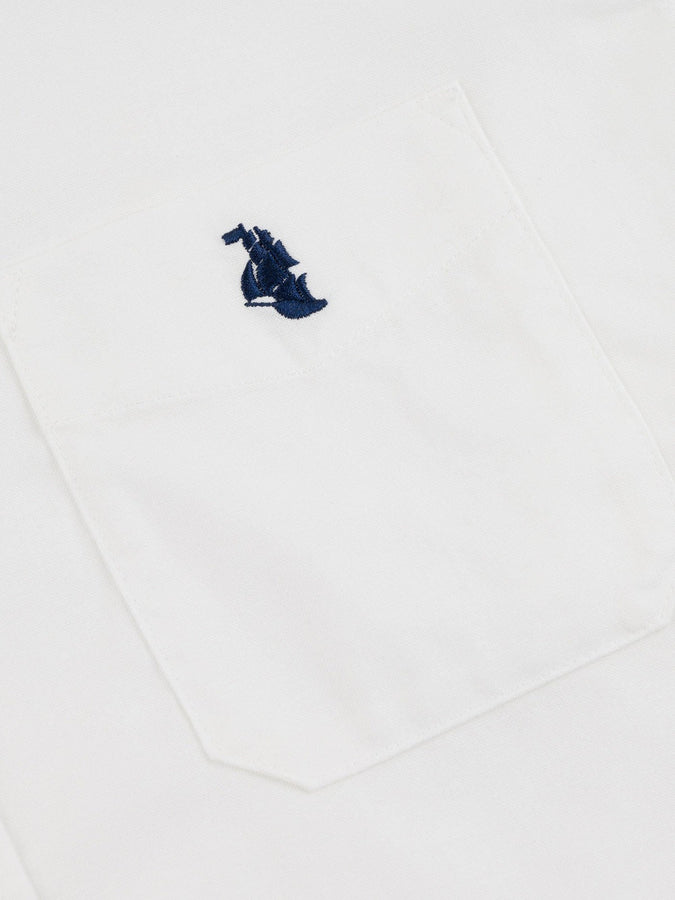 CTB Expedition Oxford Long Sleeve Buttondown Shirt Fall 2027 | WHITE