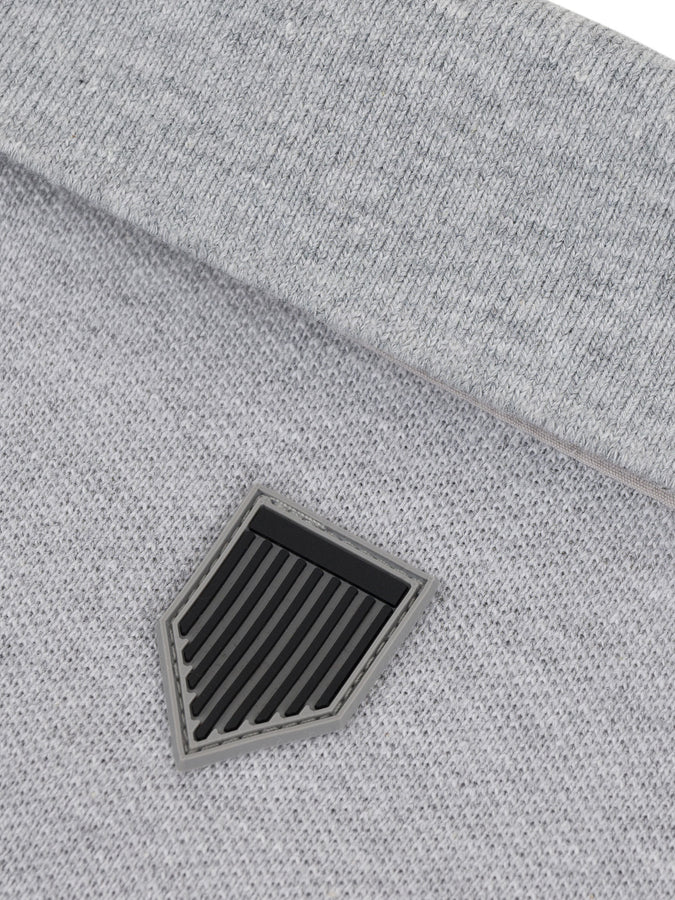Chain To Bank Solid AF Long Sleeve Polo Fall 2026 | HEATHER GREY