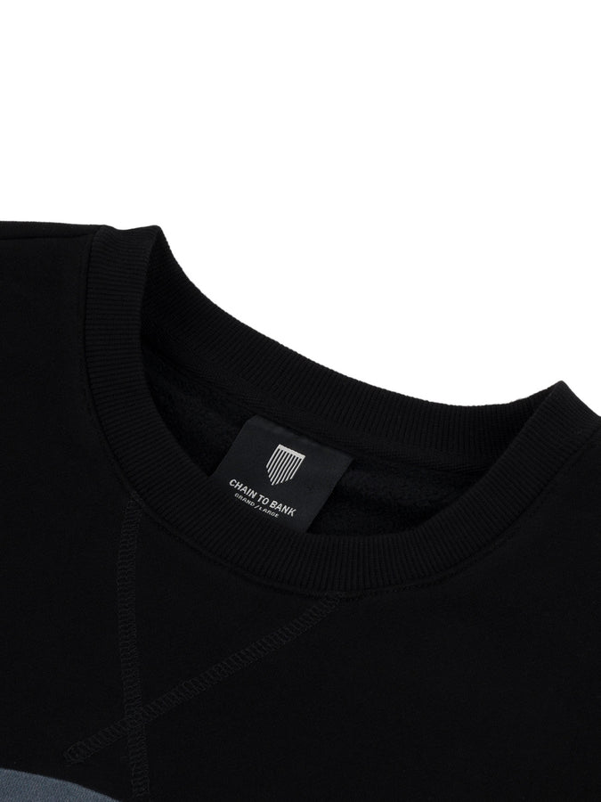 Chain To Bank Beemer Of Fire Crewneck Sweatshirt Holiday 2025 | BLACK