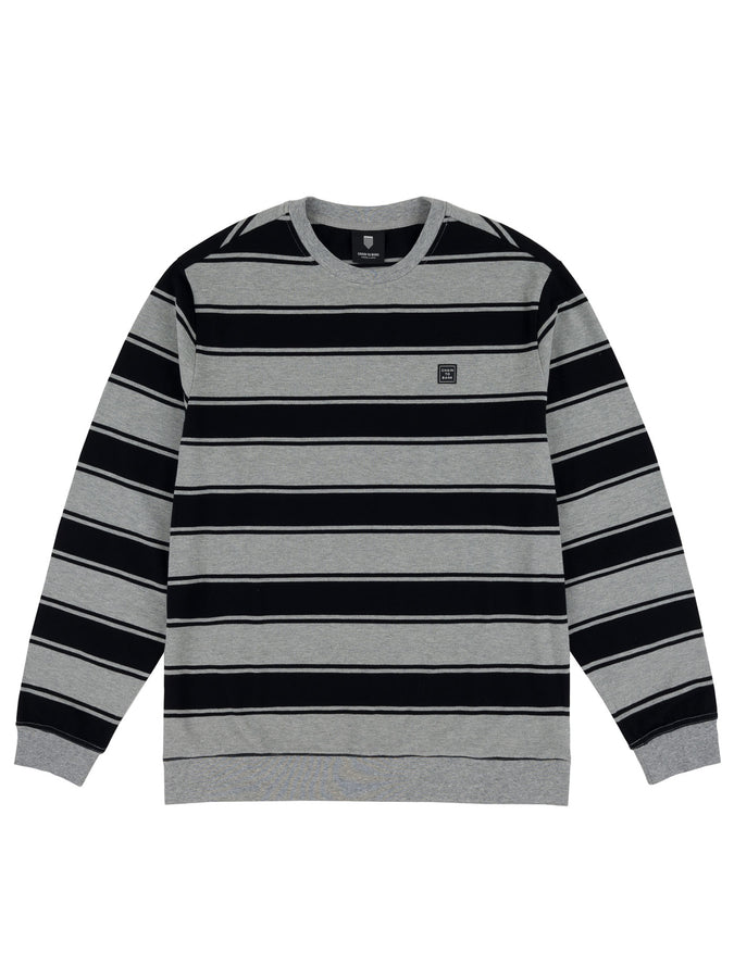 Chain To Bank Strife Stripe Long Sleeve T-Shirt Fall 2026 | BLACK