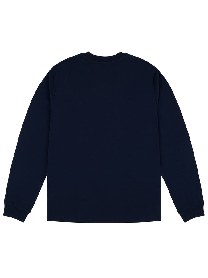 Chain To Bank Classic Staple Long Sleeve T-Shirt Fall 2025 | NAVY
