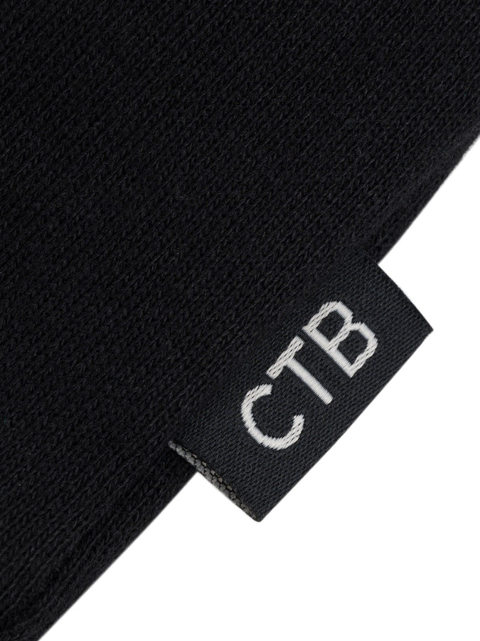CTB Classic FT Shield Logo Crewneck Sweatshirt Fall 2026 | BLACK