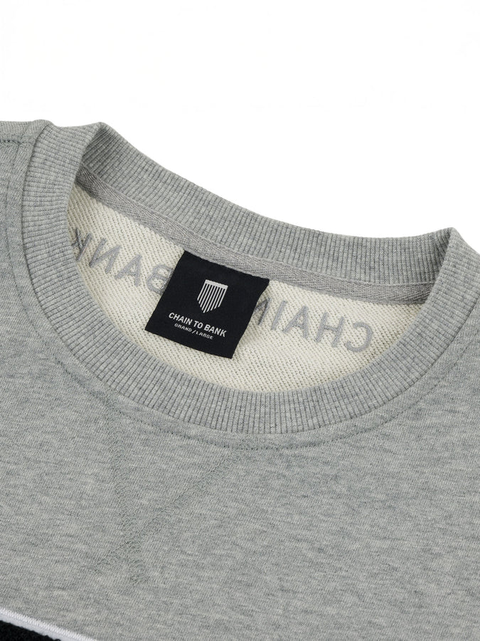 CTB Classic FT Shield Logo Crewneck Sweatshirt Fall 2026 | HEATHER GREY