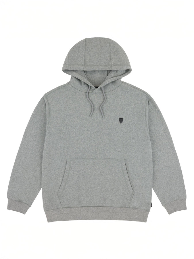 Chain To Bank Classic FT Shield Logo Hoodie Fall 2026 | HEATHER GREY