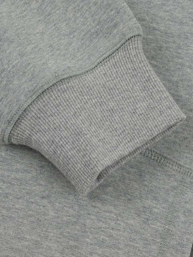 Chain To Bank Classic FT Shield Logo Hoodie Fall 2026 | HEATHER GREY
