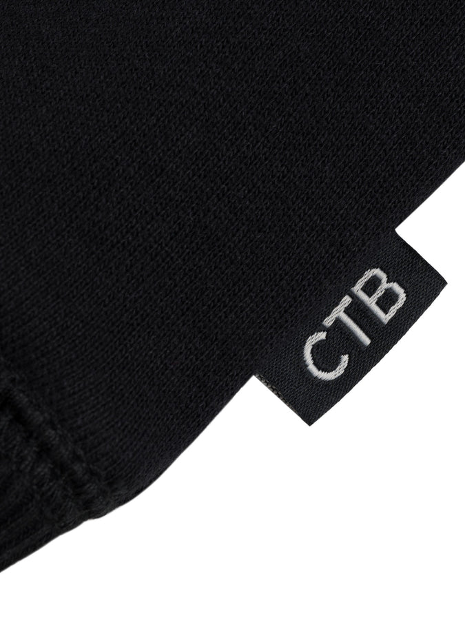 Chain To Bank Classic FT Shield Logo Hoodie Fall 2026 | BLACK