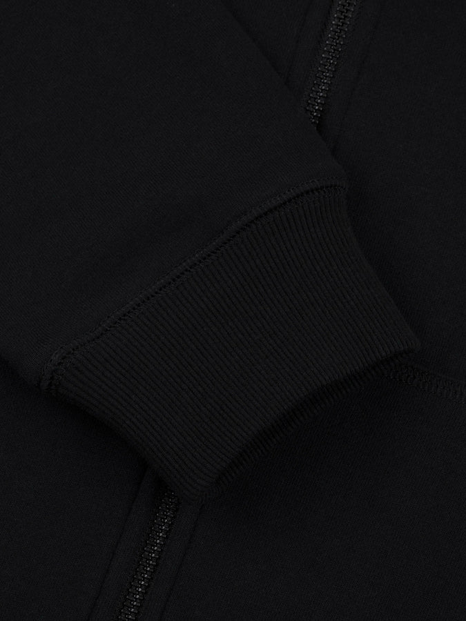 Chain To Bank Classic FT Shield Logo Zip Hoodie Fall 2027  | BLACK