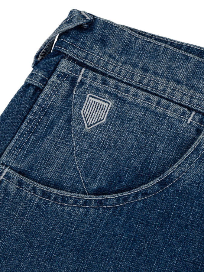 Chain To Bank Oil Fields Articulated Jeans Holiday 2025 | LIGHT INDIGO WASH