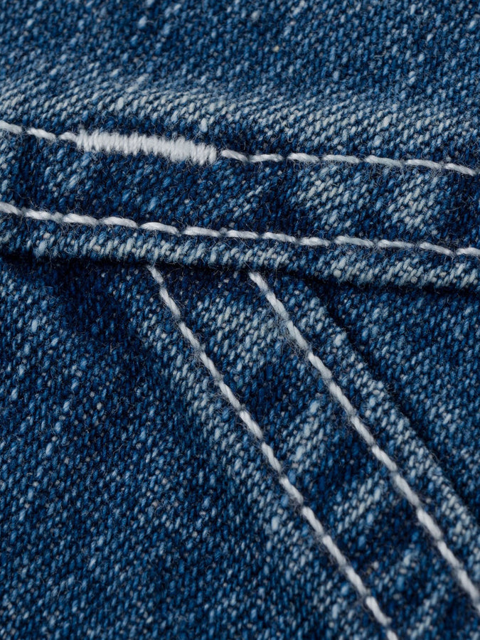 Chain To Bank Oil Fields Articulated Jeans Fall 2026 | LIGHT INDIGO WASH