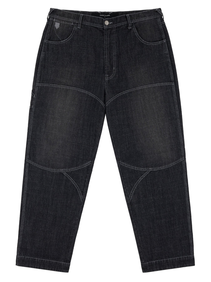 Chain To Bank Oil Fields Articulated Jeans Holiday 2025 | BLACK WASH