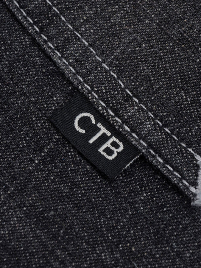 Chain To Bank Oil Fields Articulated Jeans Fall 2026 | BLACK WASH