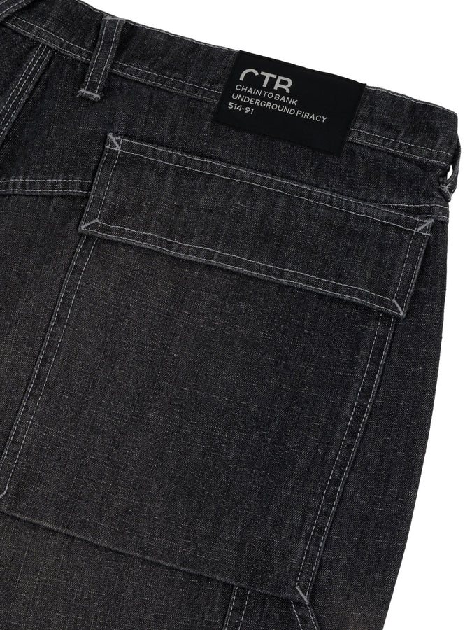 Chain To Bank Oil Fields Articulated Jeans Holiday 2025 | BLACK WASH