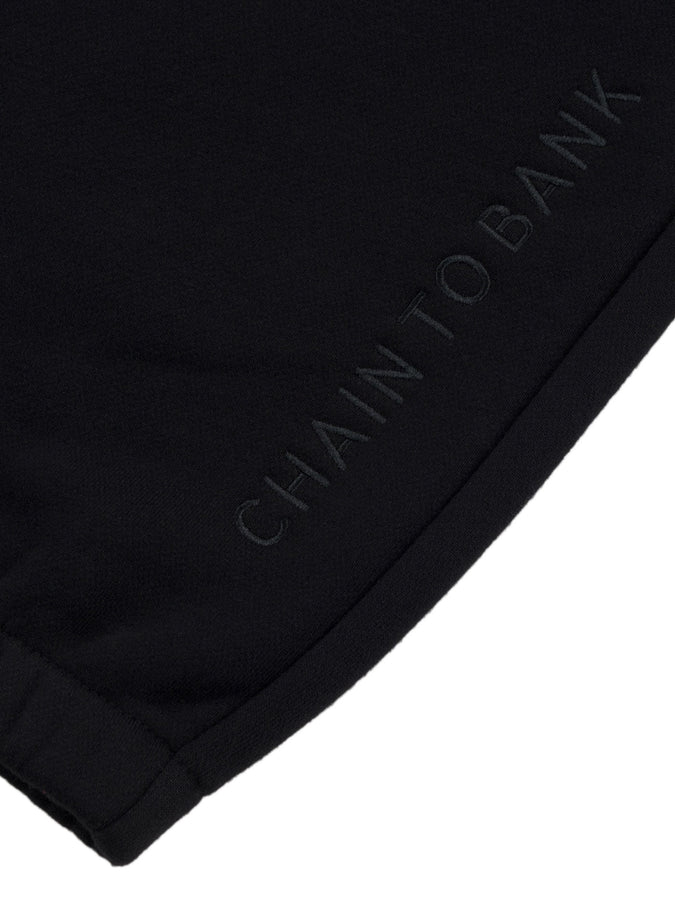 Chain To Bank Classic FT Shield Jogger Pants Holiday 2025 | BLACK