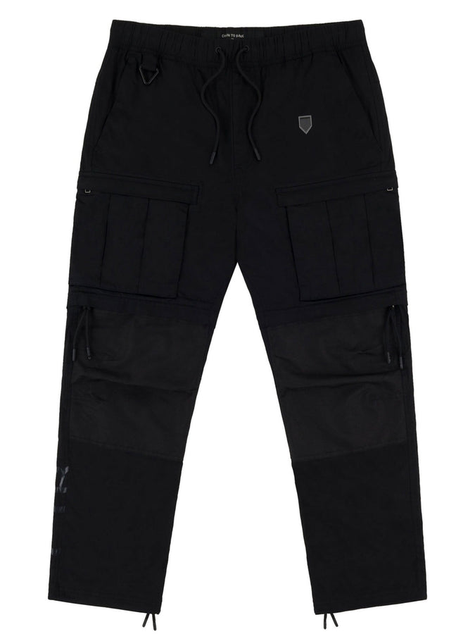 Chain To Bank Outlaw Convertible Tech Pants Fall 2027 | BLACK