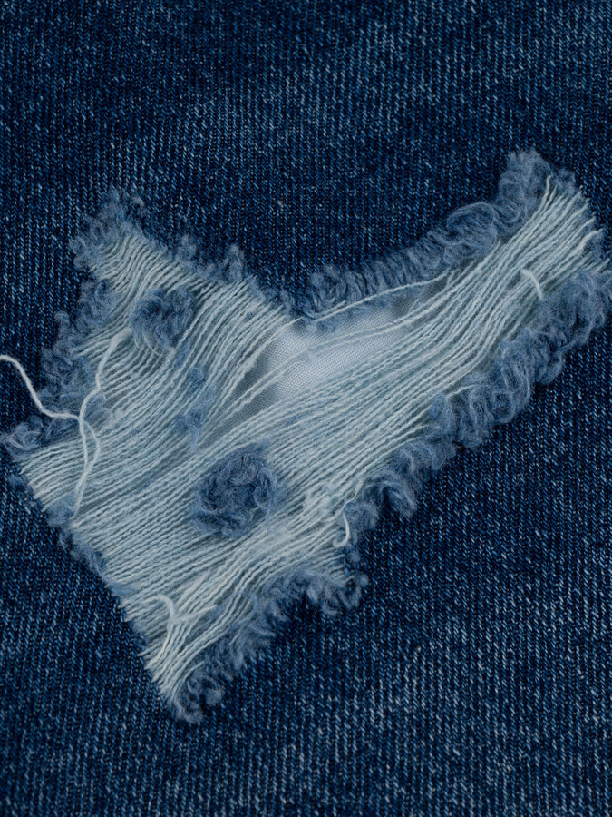 CTB Millions Roomy Fit Ripped Distressed Jeans Holiday 2025 | RIPPED DISTRESSED INDIGO WASH