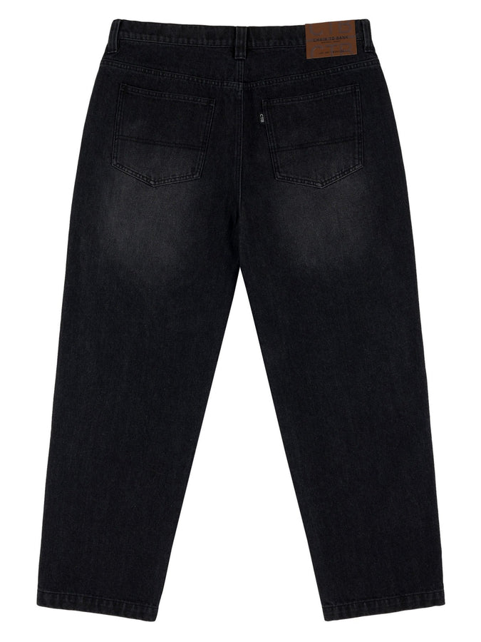 Chain To Bank Millions Roomy Fit Distressed Jeans Fall 2027 | DISTRESSED BLACK WASH