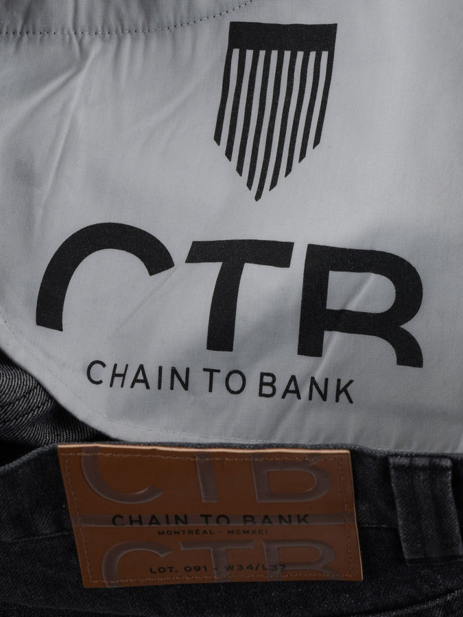 CTB Millions Roomy Fit Ripped Distressed Jeans Fall 2026 | RIPPED DISTRESSED BLACK WASH