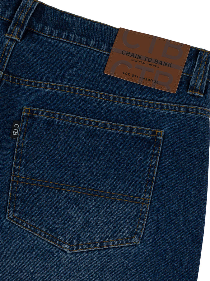 CTB Millions Roomy Fit Distressed Jeans Holiday 2025 | DISTRESSED INDIGO WASH